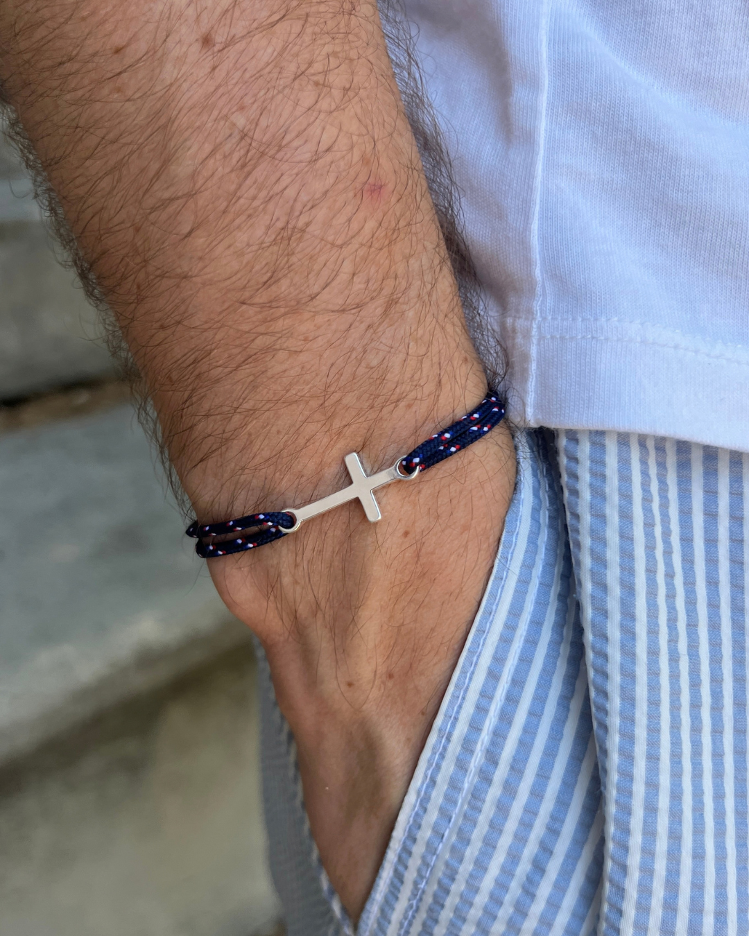 Croix Chrétienne Argent