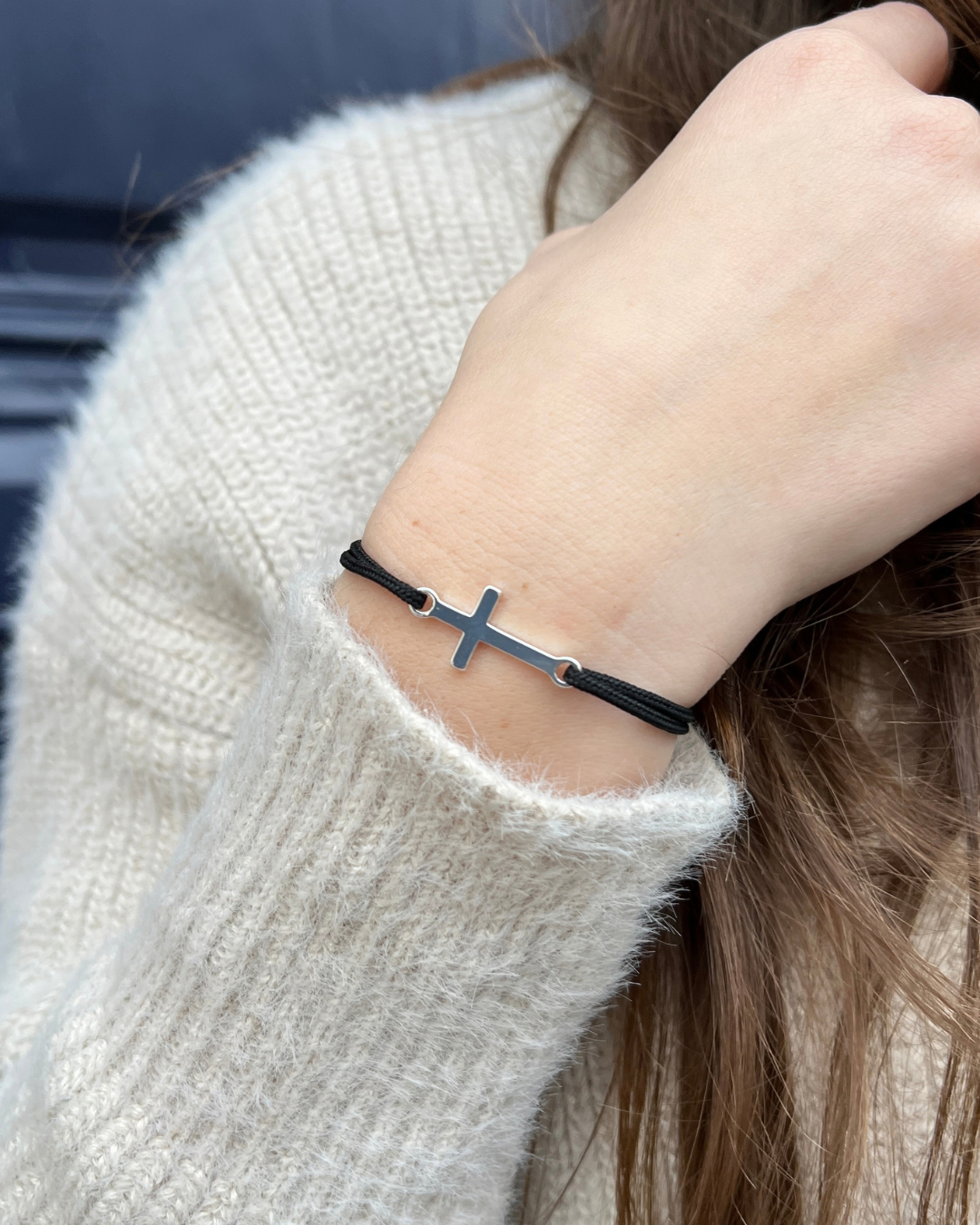 Croix Chrétienne Argent